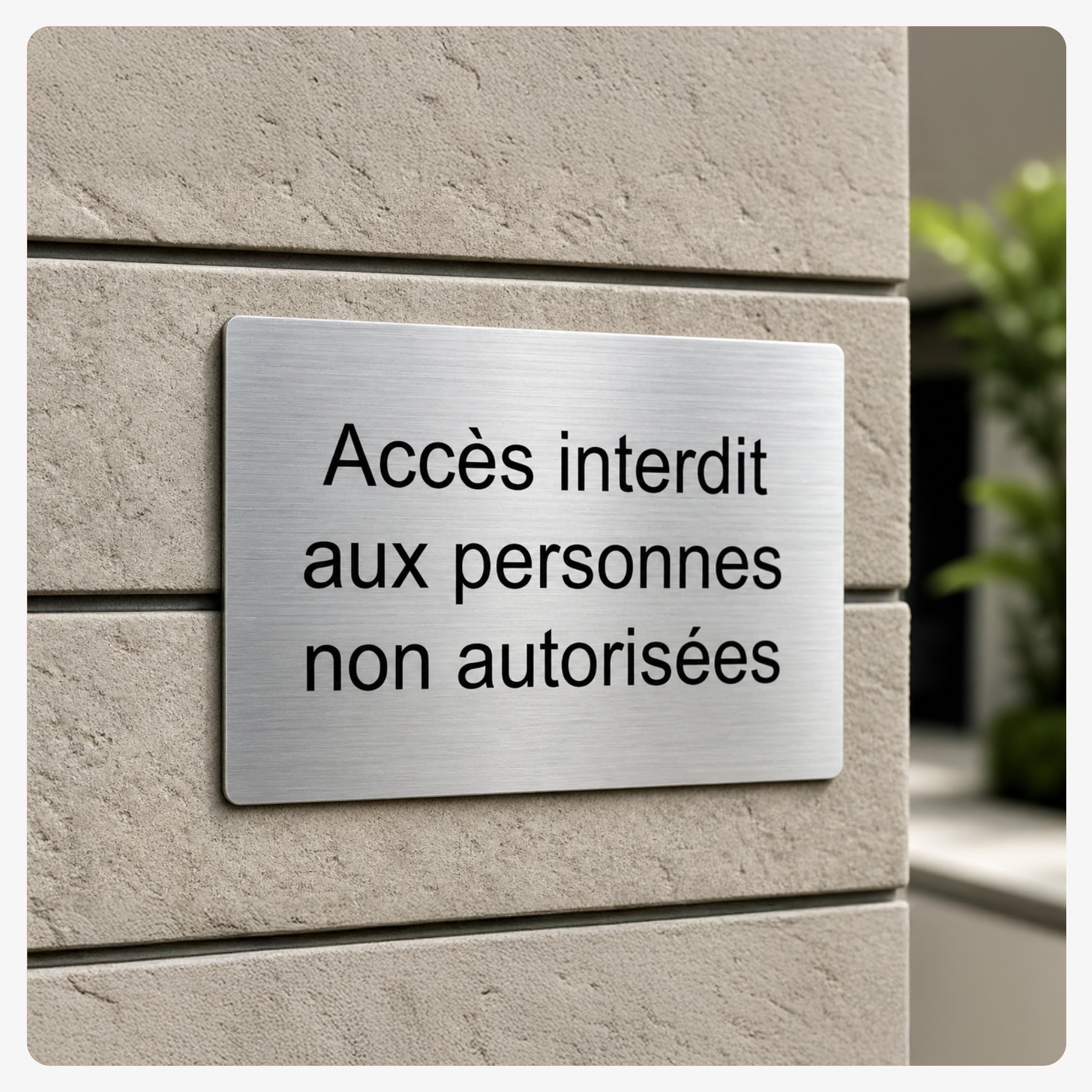 Mygoodprice - Targa con incisione personalizzata da 1 a 4 righe, 20 x 15 cm, adesiva, colore: Rosso
