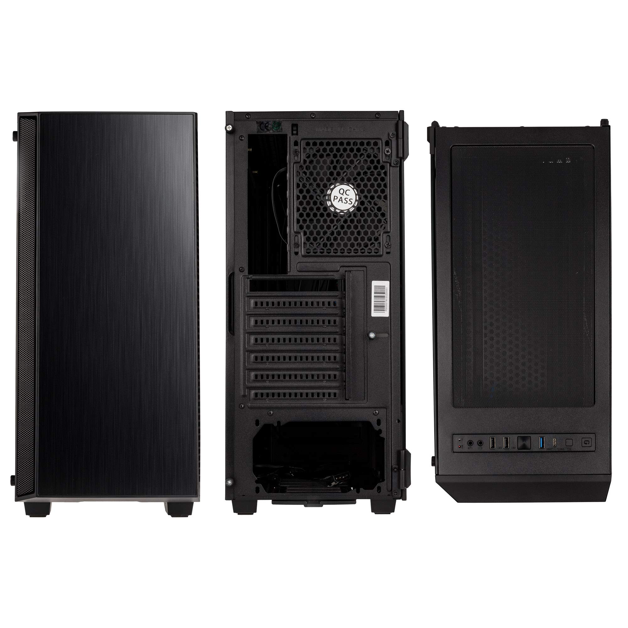 Kolink Caja Media Torre E-ATX Ethereal RGB con Panel acristalado, Negro