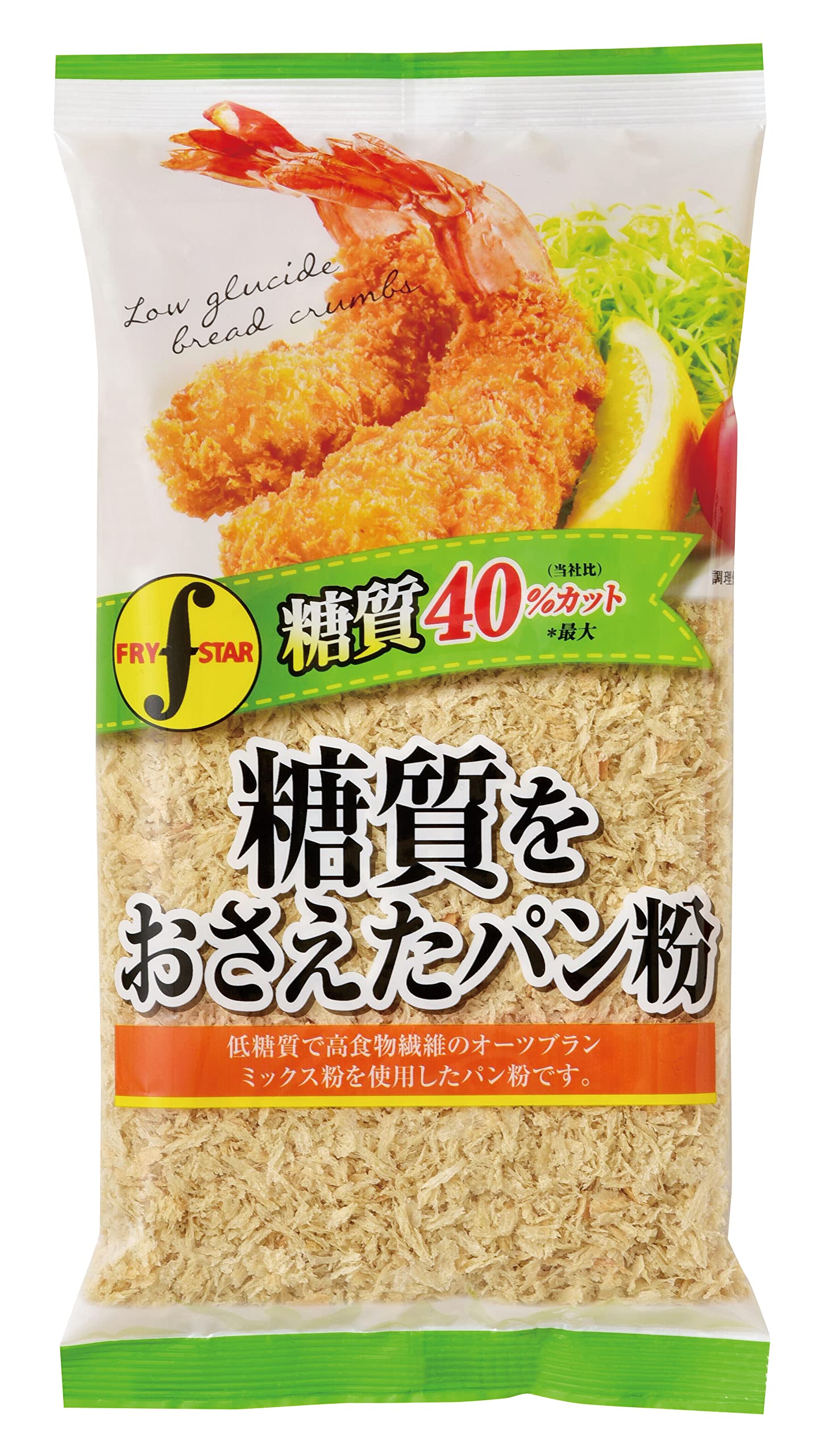Amazon.co.jp: フライスター 糖質をおさえたパン粉 100g×5袋 : 食品