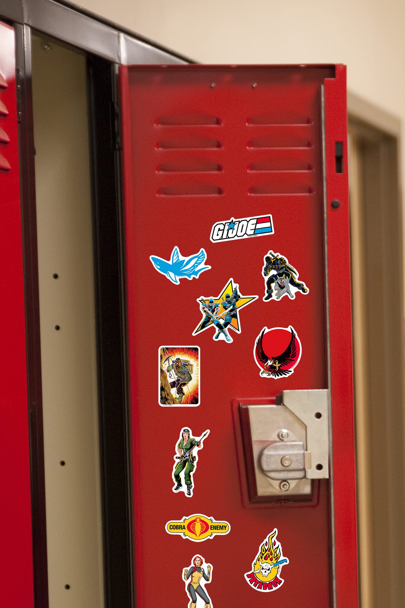 joe jaebumステッカー Amazon.com: G.I. Joe Retro 50ct Vinyl Large Deluxe Stickers