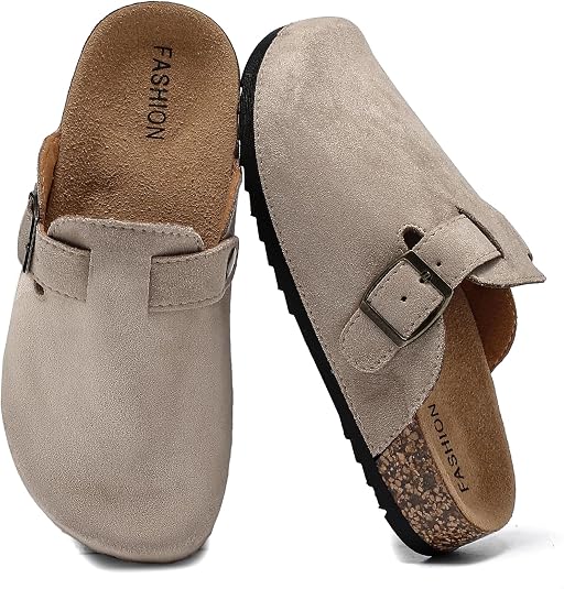 Jesindr Sabots Mules Ergonomiques en Liège avec Boucle Réglable