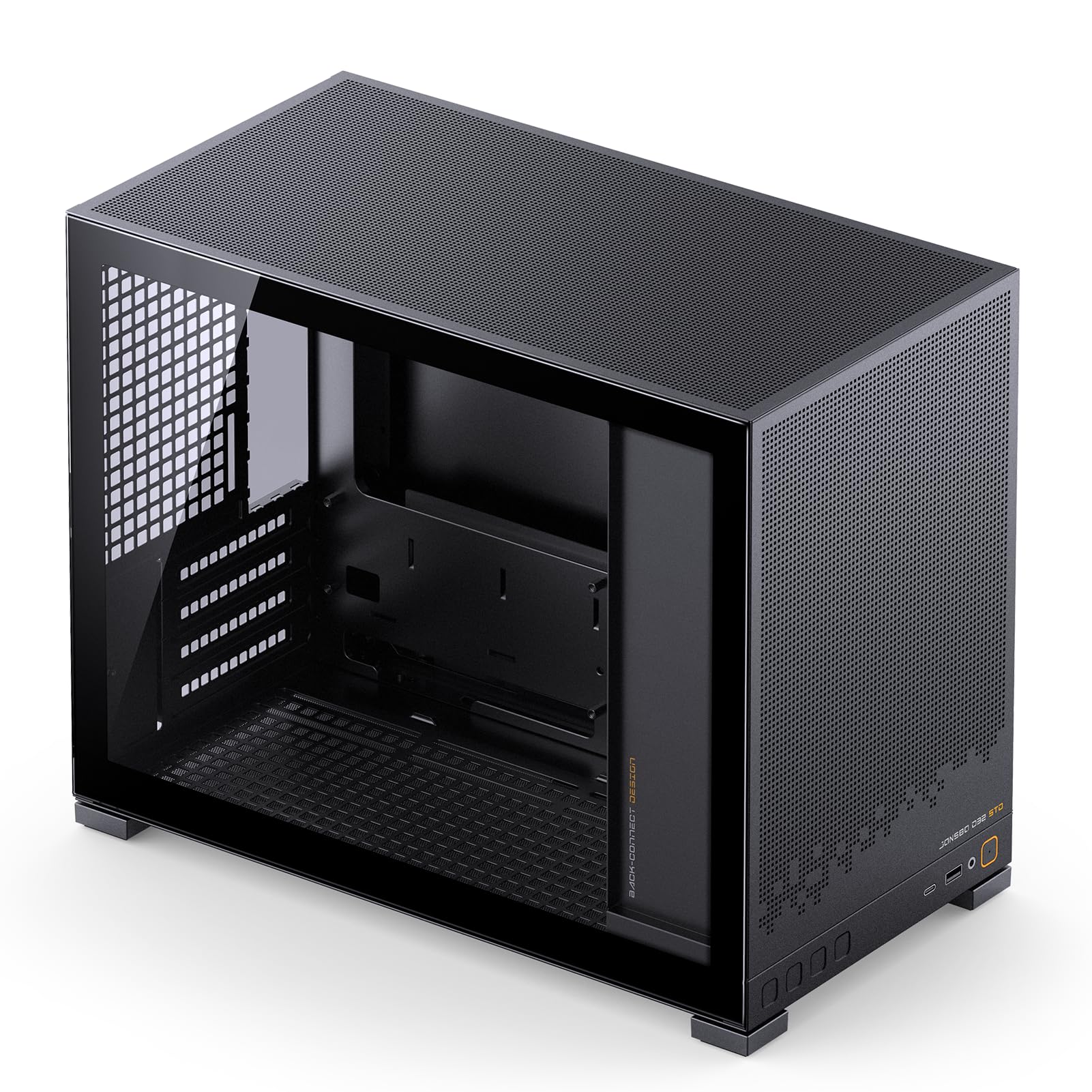 Amazon.co.jp: JONSBO D32 STD Micro-ATX PCケース、互換性の高いミニ