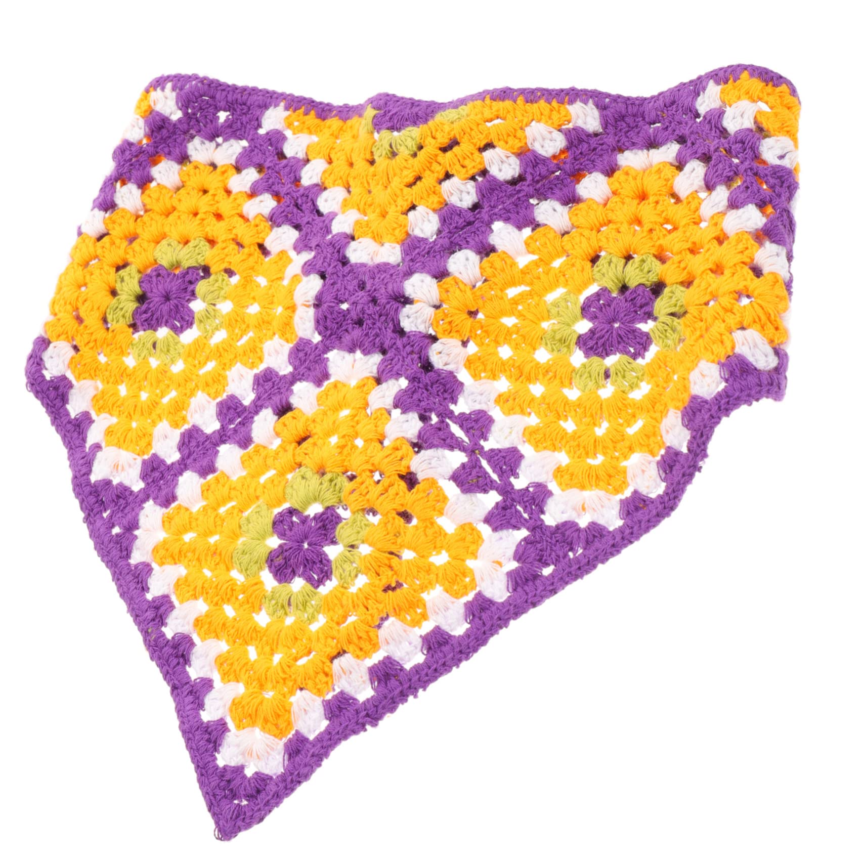 Didiseaon 2 Piezas Diadema Triangular Toalla Para El Cabello Bufanda Para El Cabello Diademas De Moda Tejida Transpirable Diaria Accesorios Simples Tela De Bufanda