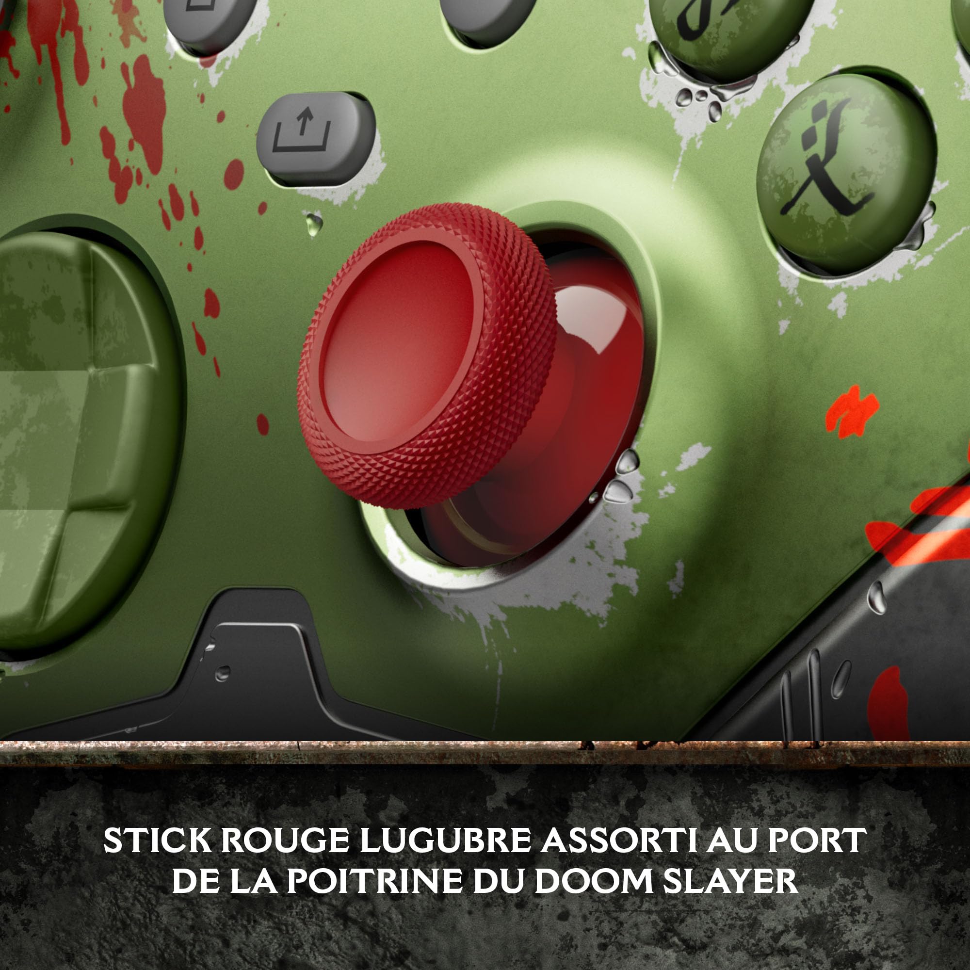 Xbox Manette sans fil – DOOM : The Dark Ages Edition Limitée pour Xbox Series X|S, Xbox One, PC et appareils compatibles cloud
