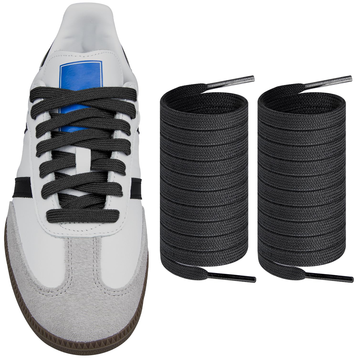 Endoto Shoe Laces for Adidas Samba Replacement Shoelaces Strings