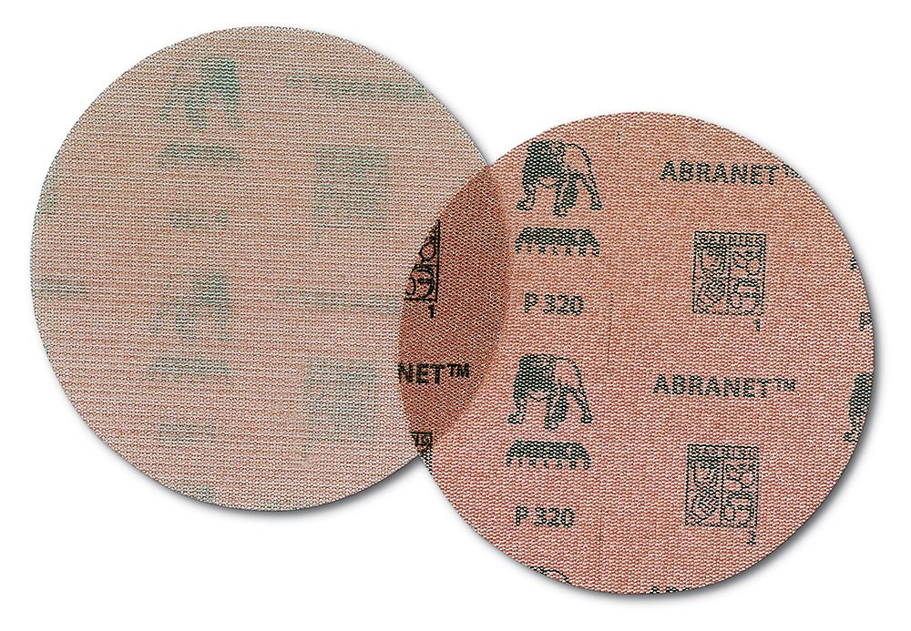 MENZER White Dischi Abrasivi Velcrati, 150 Mm, 17 Fori, P. Levigatrici