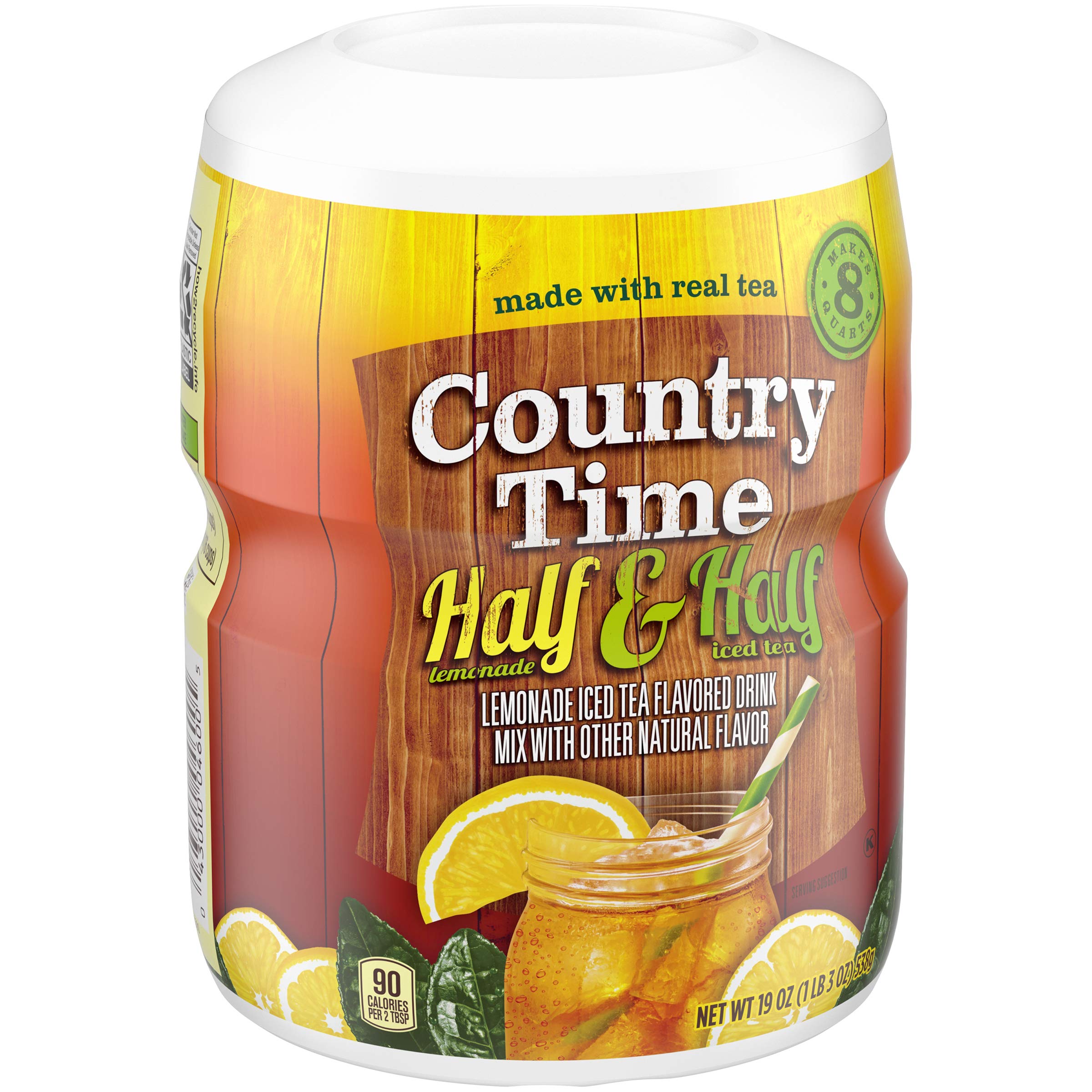 Country Time Half & Half Lemonade Iced Tea Naturally