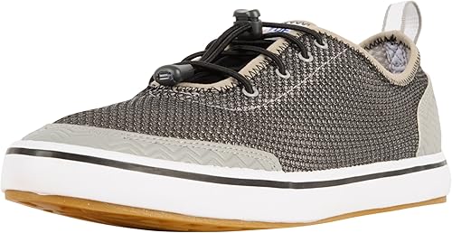 Zapatos náuticos con respiración XTRATUF. Gris y anaranjado (22200)