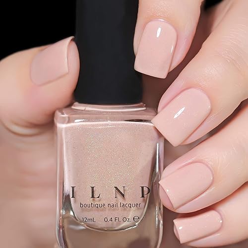 Miniatura 1794 de ILNP Madison Ave Esmalte de uñas holográfico metálico rosa antiguo