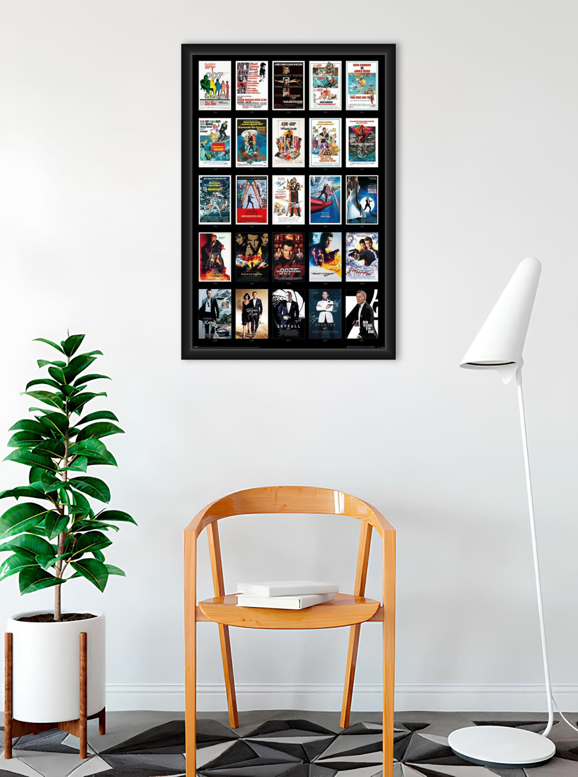 Amazon.com: BUY ART FOR LESS Officially Licensed James Bond - 25
