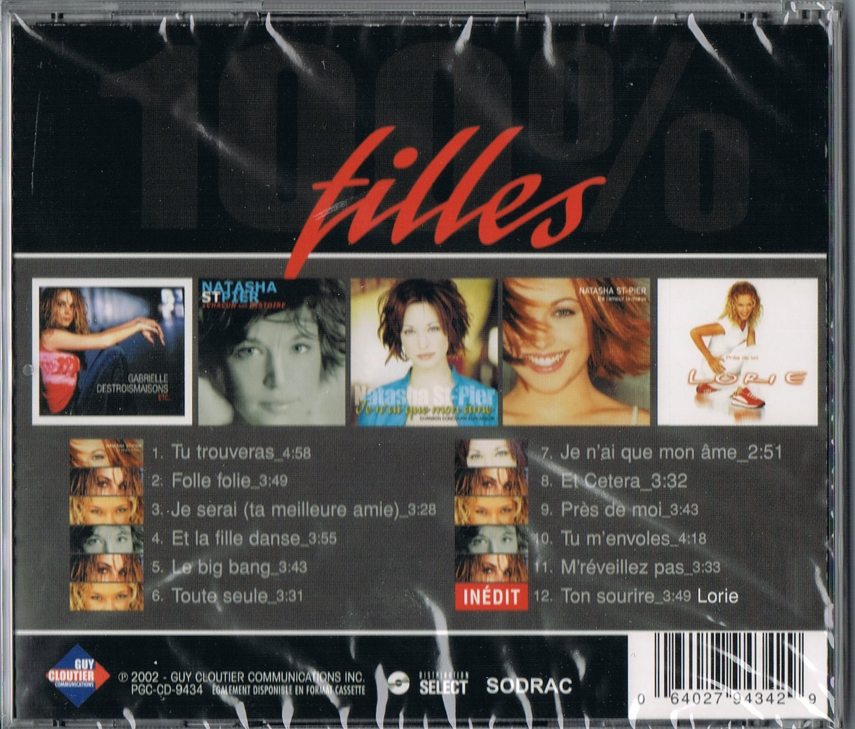 100% Filles: LES PLUS GRANDS SUCCES [Audio CD]