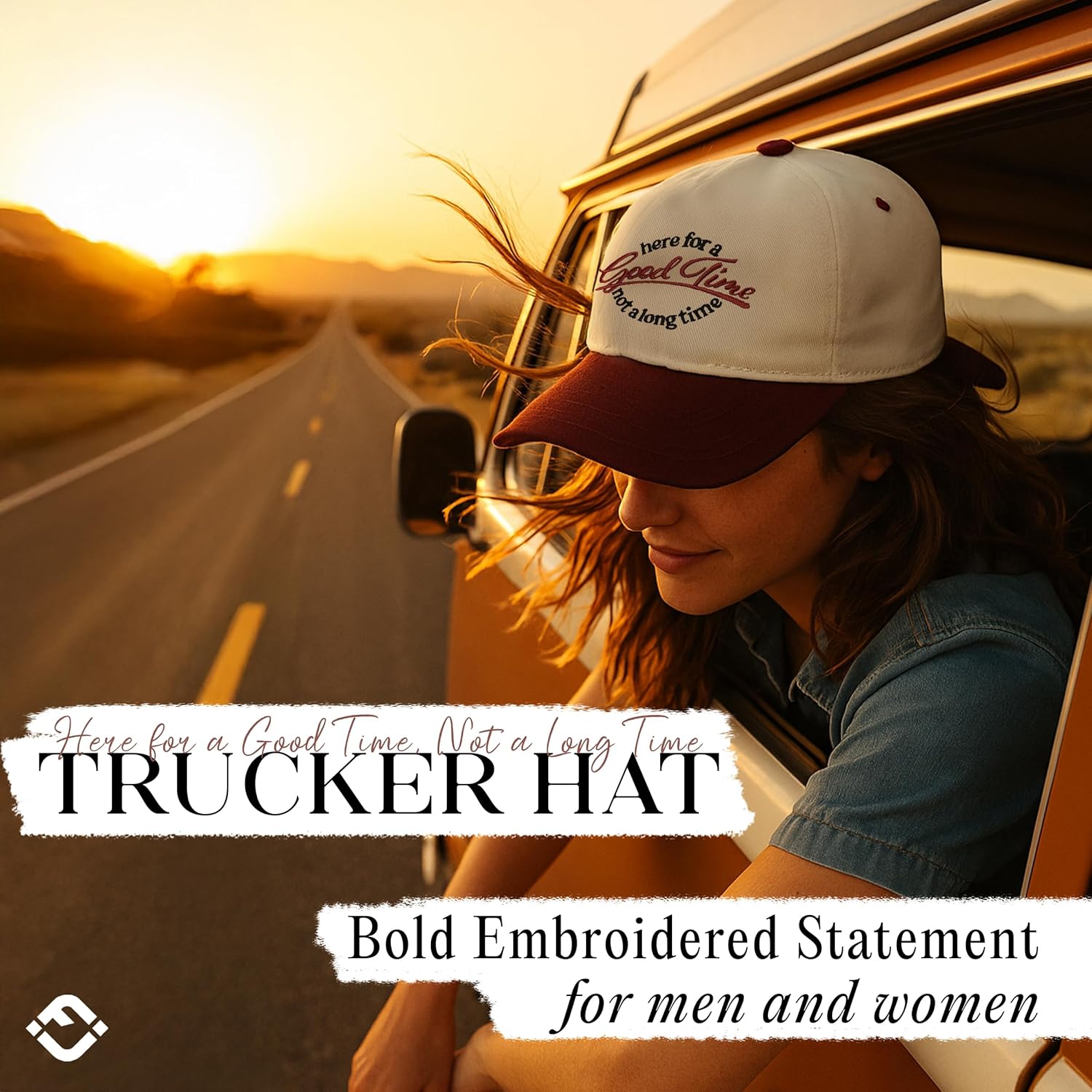 Funky Junque Vintage Canvas Snapback Hat - Adjustable 2 Tone Cap for Men Women - Put It On My, Cowboy, Girl Dad, Funny - Image 9