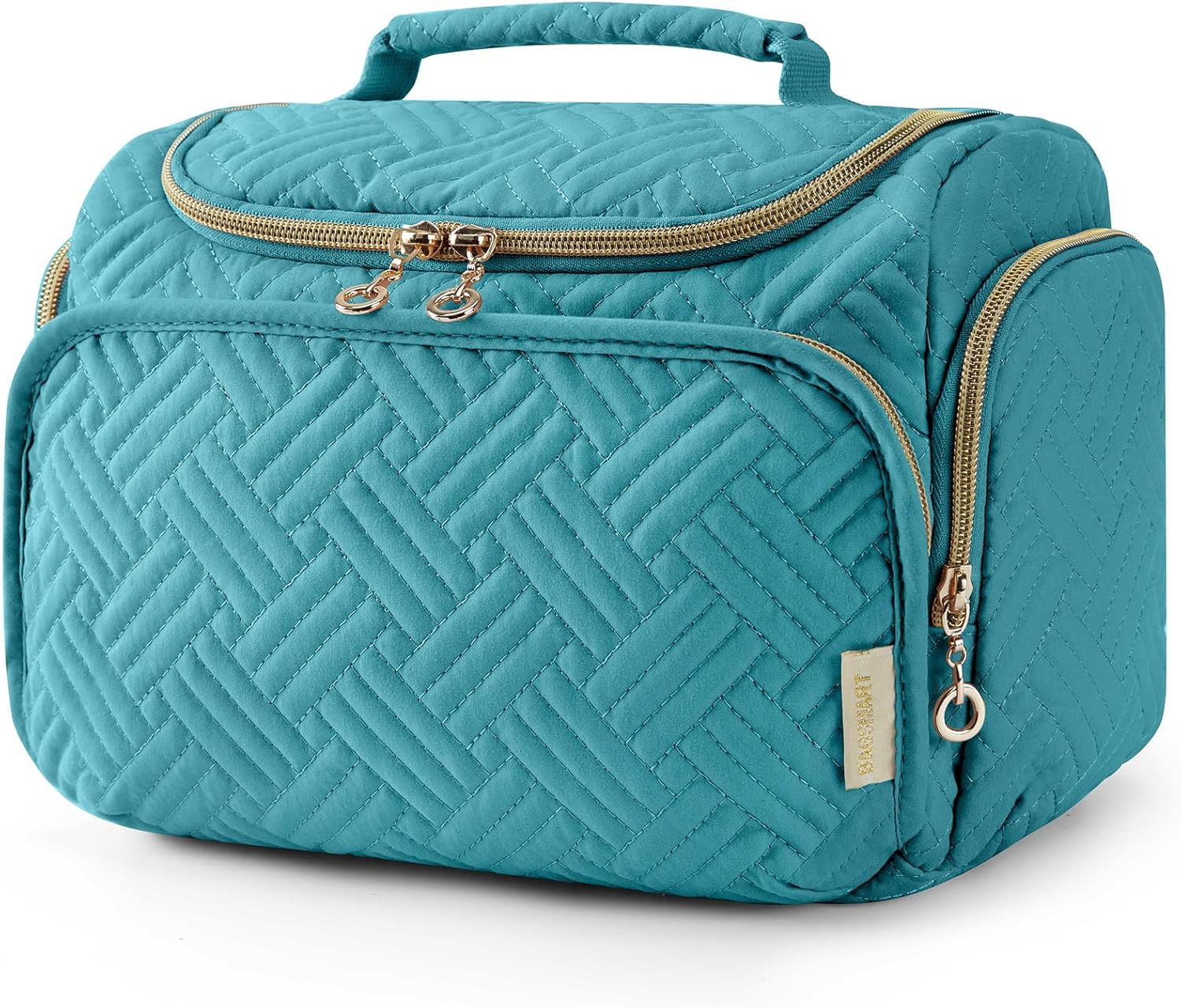 BAGSMART Travel Toiletry Bag, Large Wideopen Travel Bag