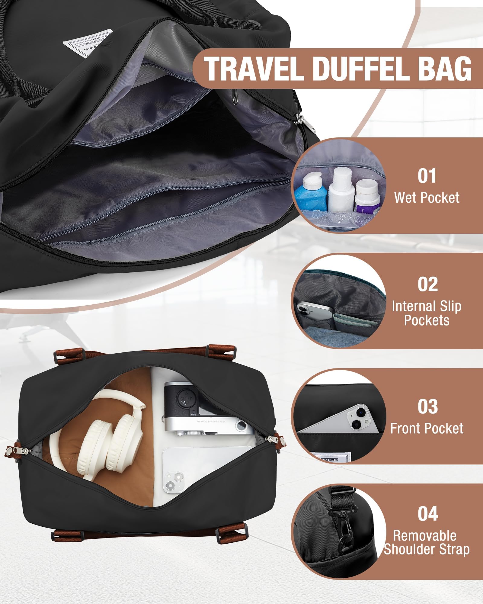 SZLX Borsone da Viaggio,Bagaglio a Mano 40x20x25 Ryanair Borsa da Viaggio con Scomparto per le Scarpe,Borsa da Cabina Ryanair 40x30x20 Borsa Sportiva Borsone da Palestra da Weekend