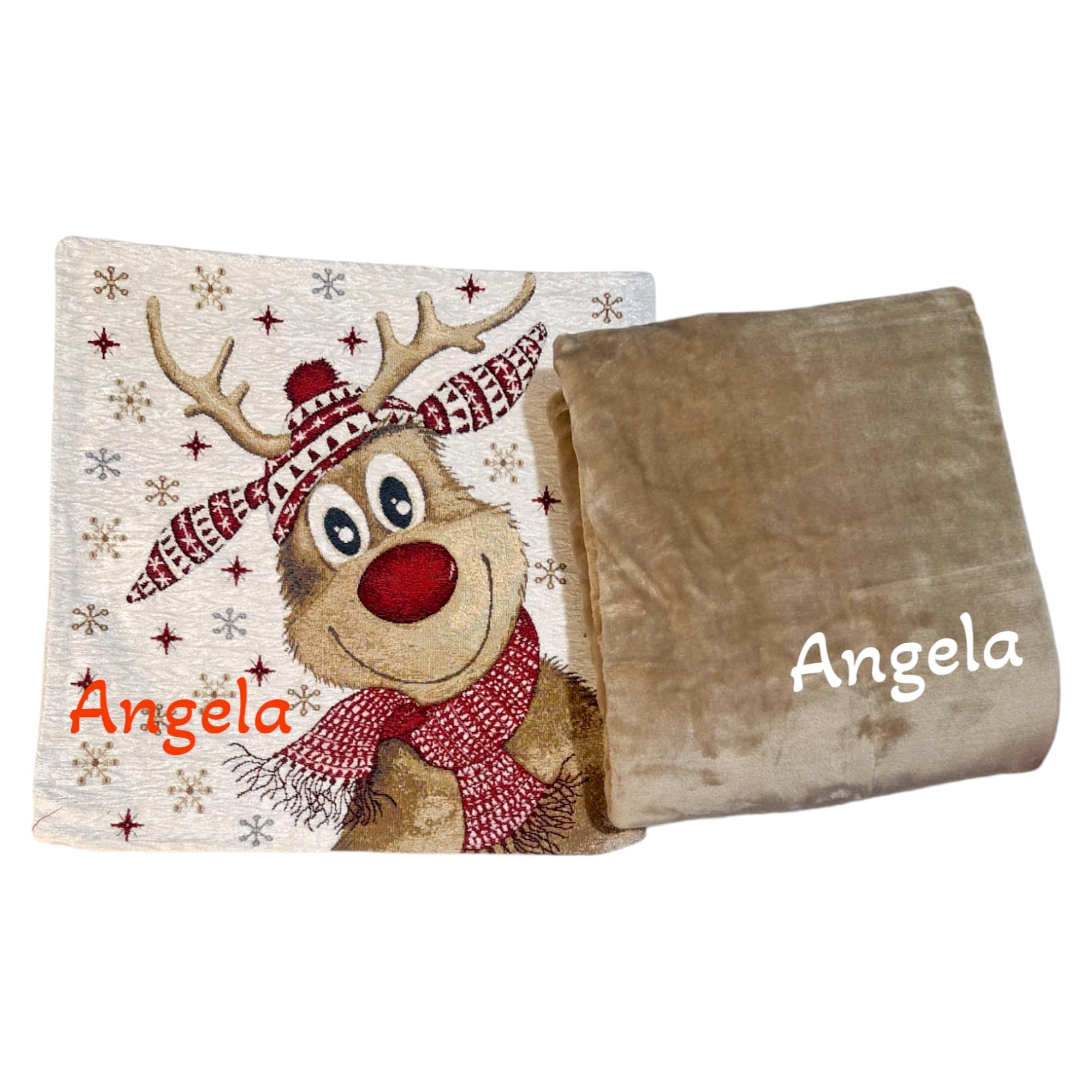 Plaid per Lui Stitch personalizzato con Nome coperta idea regalo Natale
