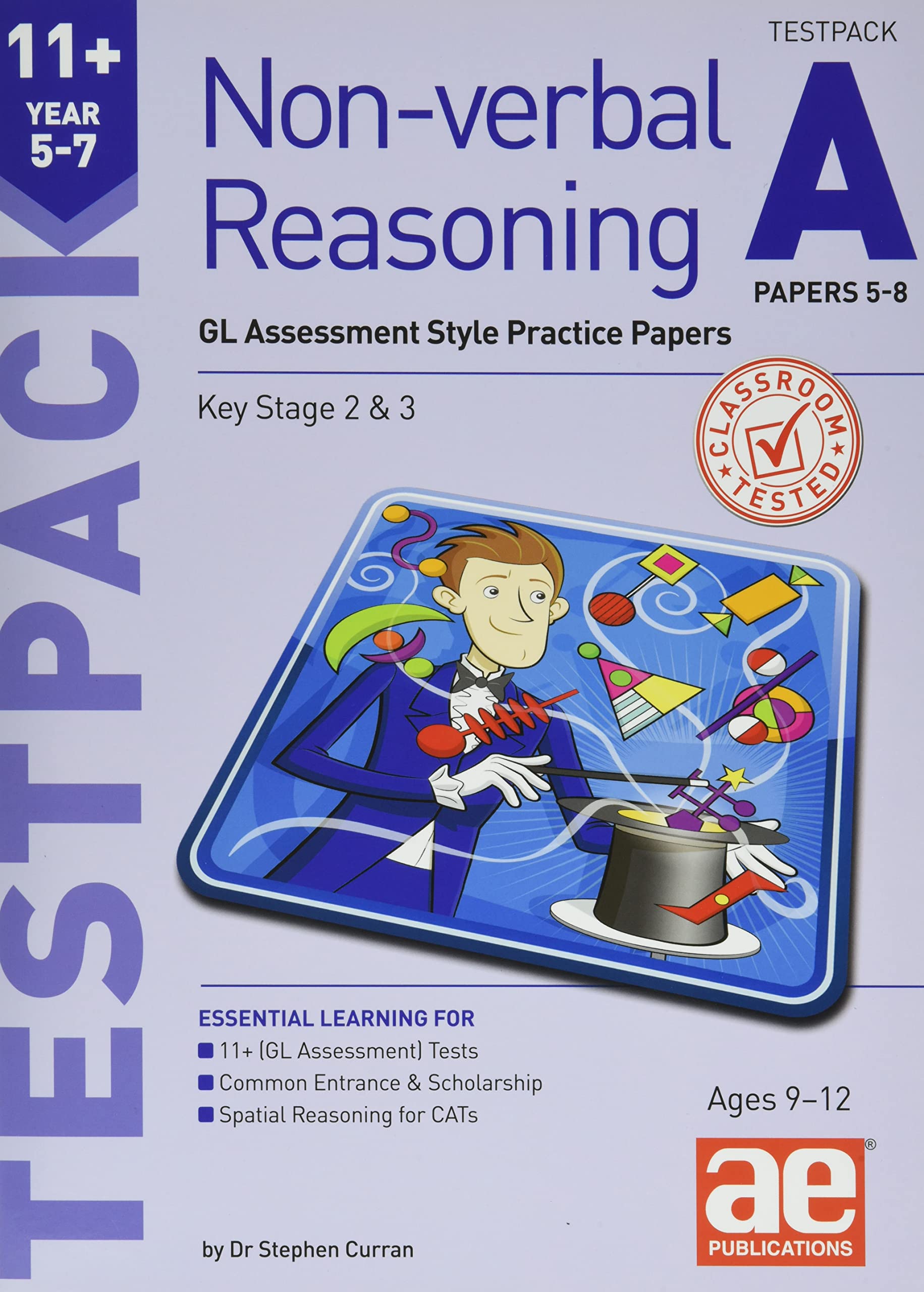 11+ Non-verbal Reasoning Year 5-7 Testpack A Papers 5-8: GL Asse