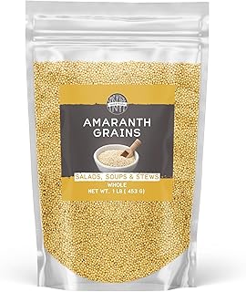 Birch & Meadow Whole Amaranth Grains, 1 lb, Non-GMO, Soups & Salads