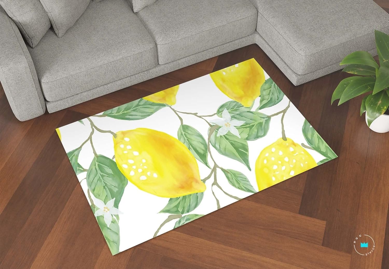 Door Mat Outdoors Kitchen Rug Kitchen Room Lemon Fruit