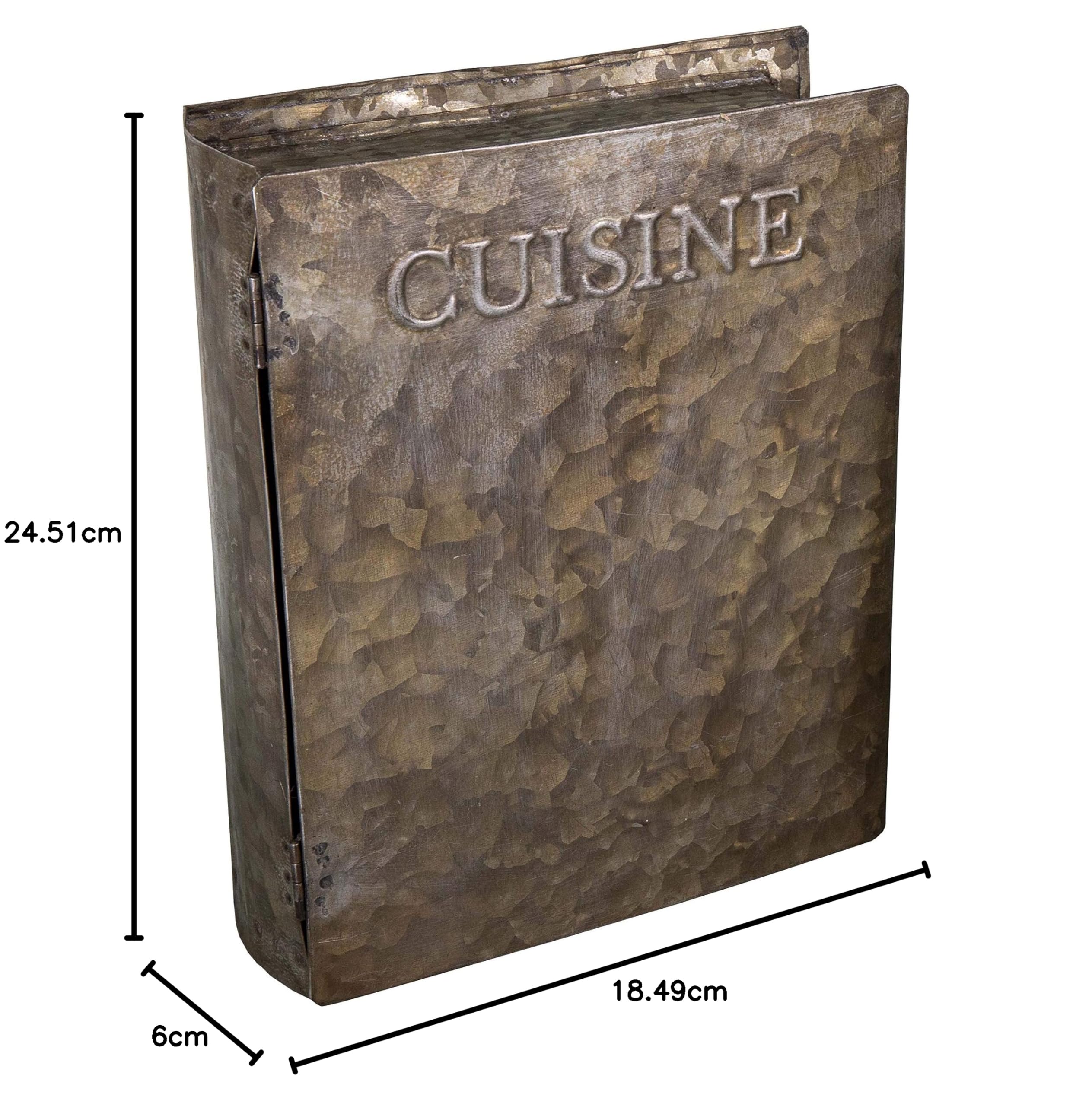 Antic Line Set 2 scatole false libri cucina