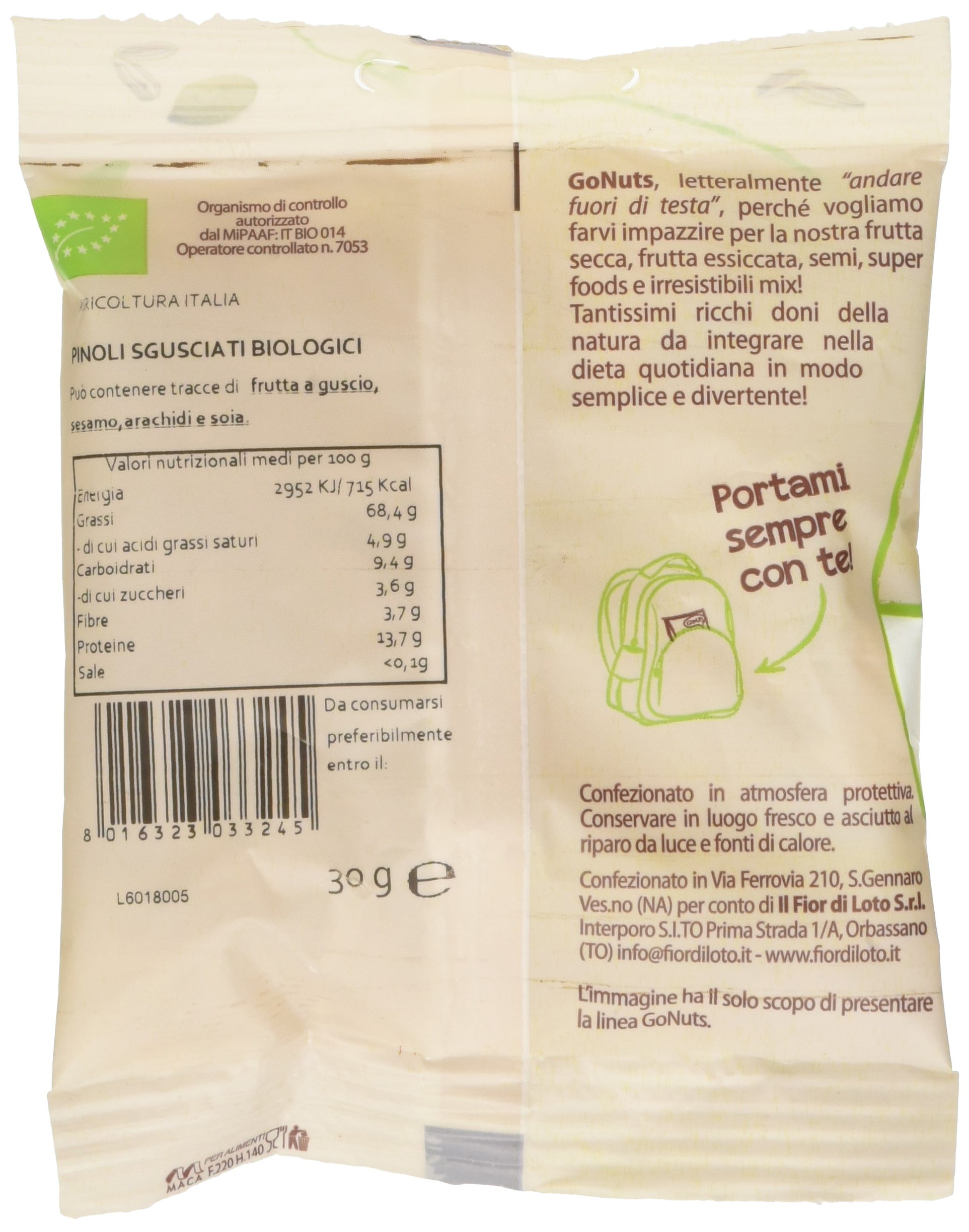 Fior di Loto Pinoli Italiani - 30 gr