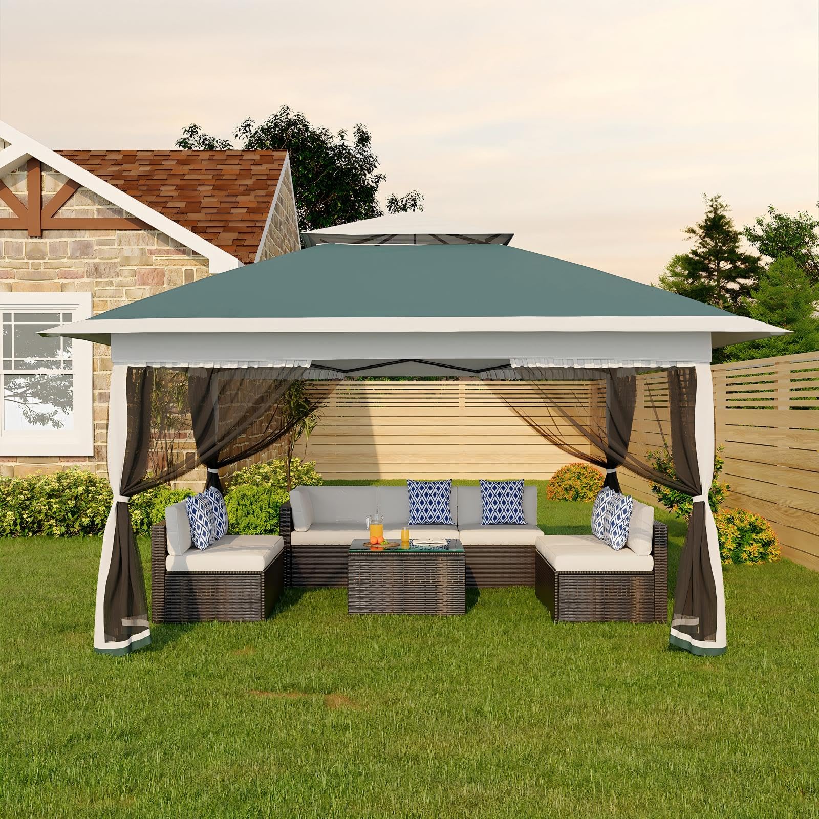 GarveeLife 13x13 Pop Up Gazebo One-Push Setup