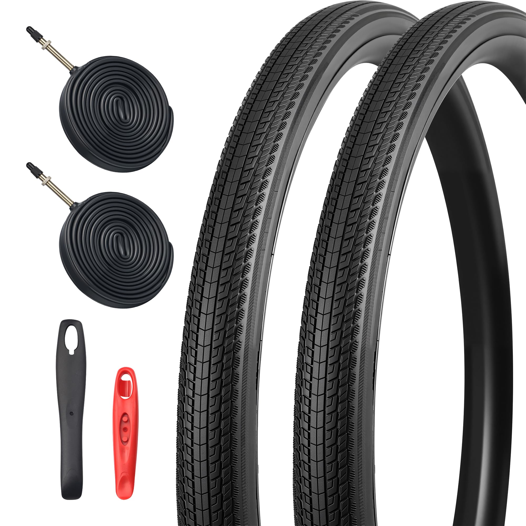 GRELiving Set van 2 fietsbanden 700 x 35c racefietsbanden