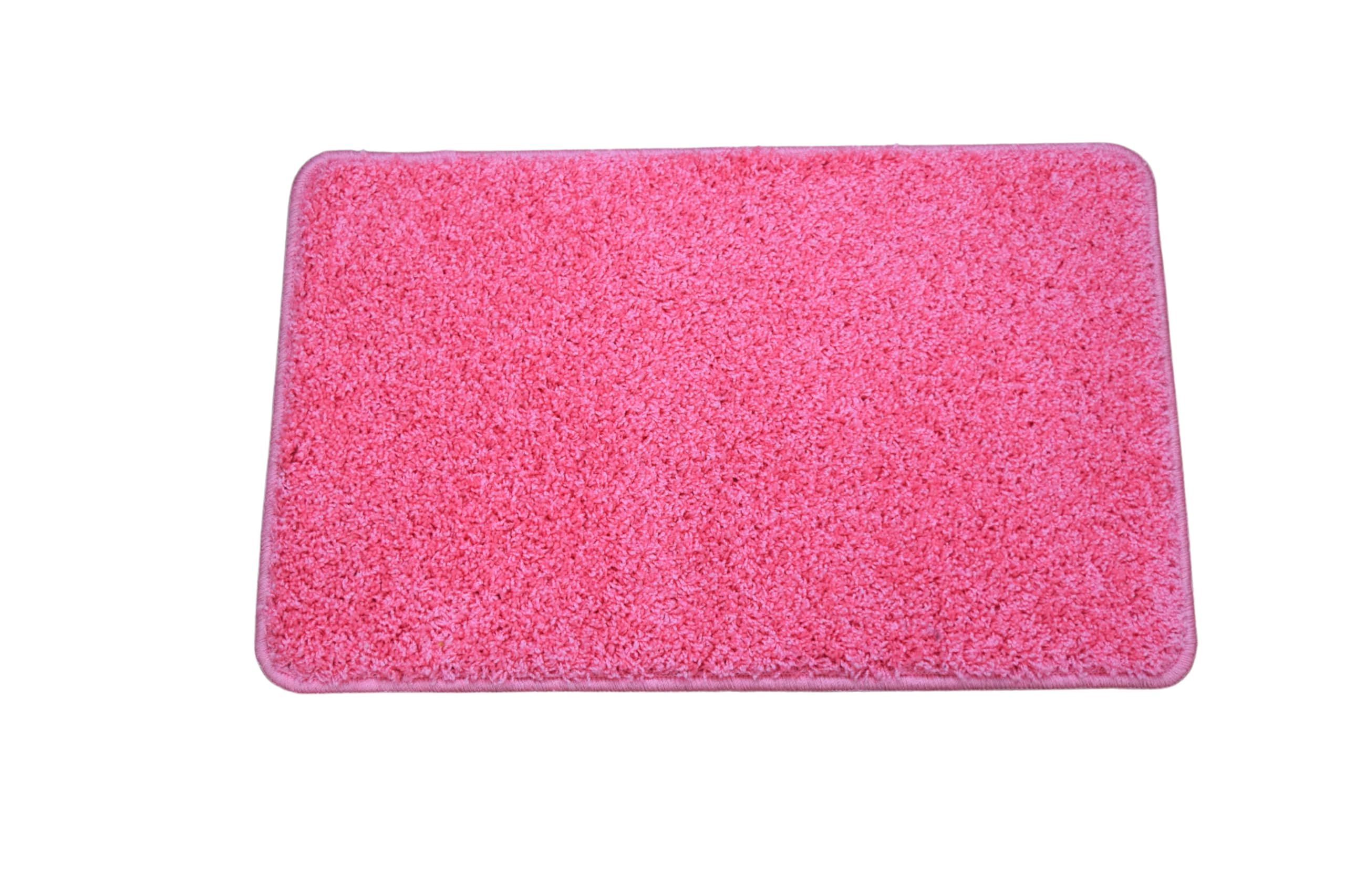 SrS Rugs® Non Slip Bath Mat - Super Soft Machine Washable Rug - Multiple Colours & Sizes (Baby Pink, 80cm x 150cm) — image 1
