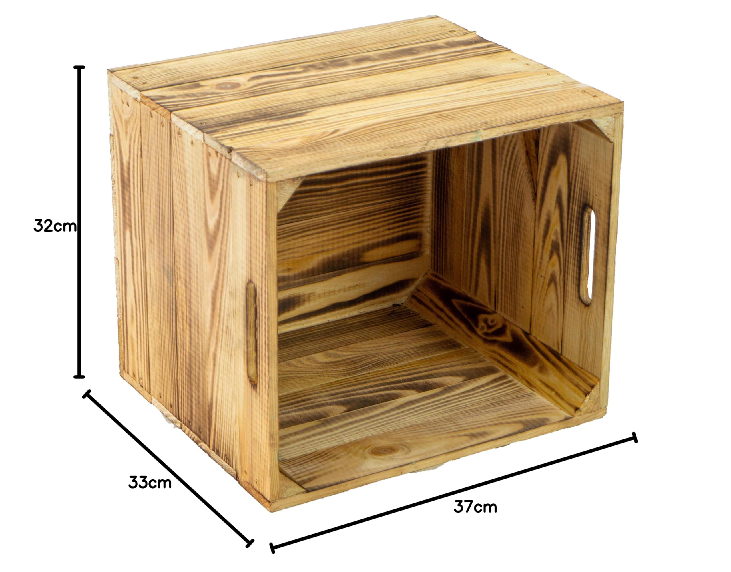 MARWOOD 4 cajas Kallax para estantería Kalax, cajas de almacenamiento Kallax Inserto de madera, para estantería Kallax, insertos Kallax, caja de fruta, caja de madera, Derby