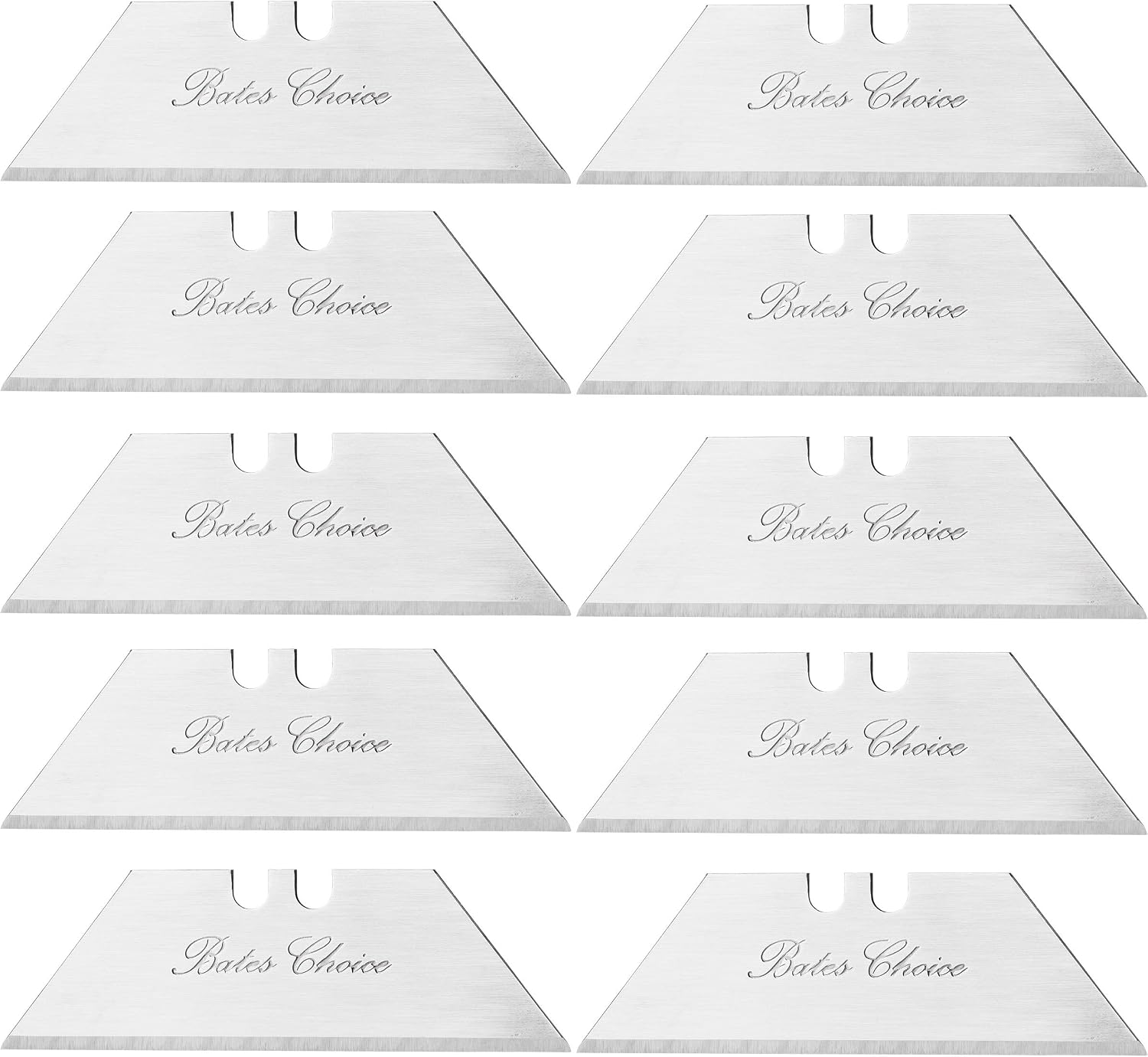 Bates- Utility Knife Blades, 40 Pack, Box Cutter Blades, Razor Blades Utility Knife, Razor Knife Blades, Replacement Blades, Razor Blades for Box Cutters, Box Razor Blades, Box Cutter Blades Refills.