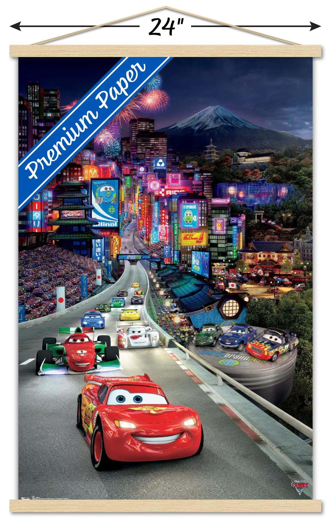Amazon.com: Trends International Disney Pixar Cars 2 - Triptych 1