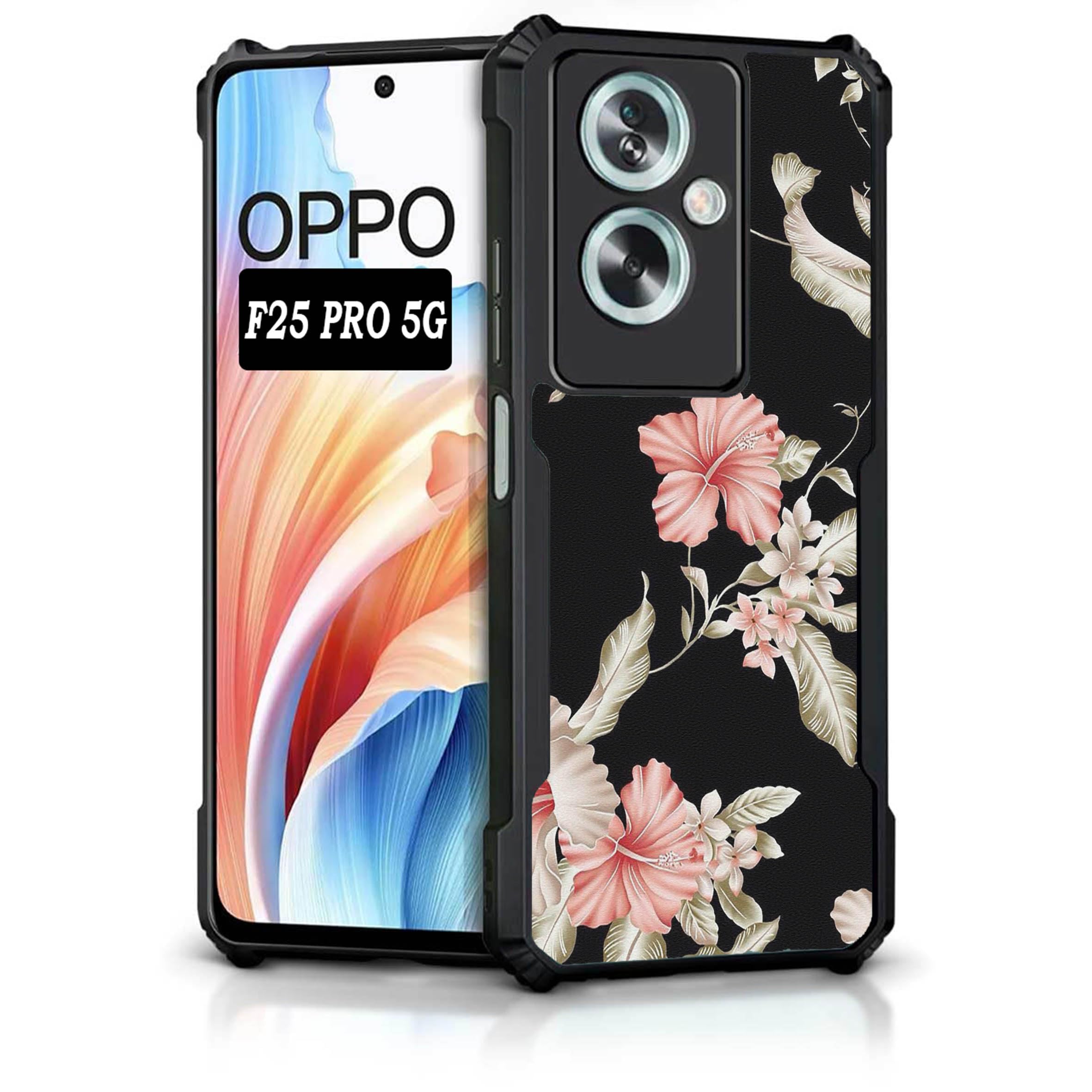 COBERTA Back Cover for Oppo F25 Pro 5G Back Cover Case - Pinkish red floral PT99 D12221 (B0CXMFGRF4) Amazon Price History, Amazon Price Tracker