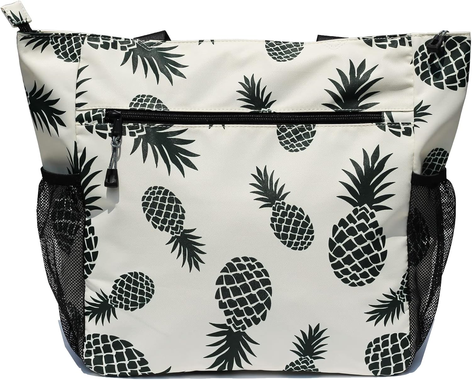 ESVAN Original Floral Tote Bag Large Shoulder Bag with Multi Pockets for Gym Travel Beach Daily Bags - Image 4