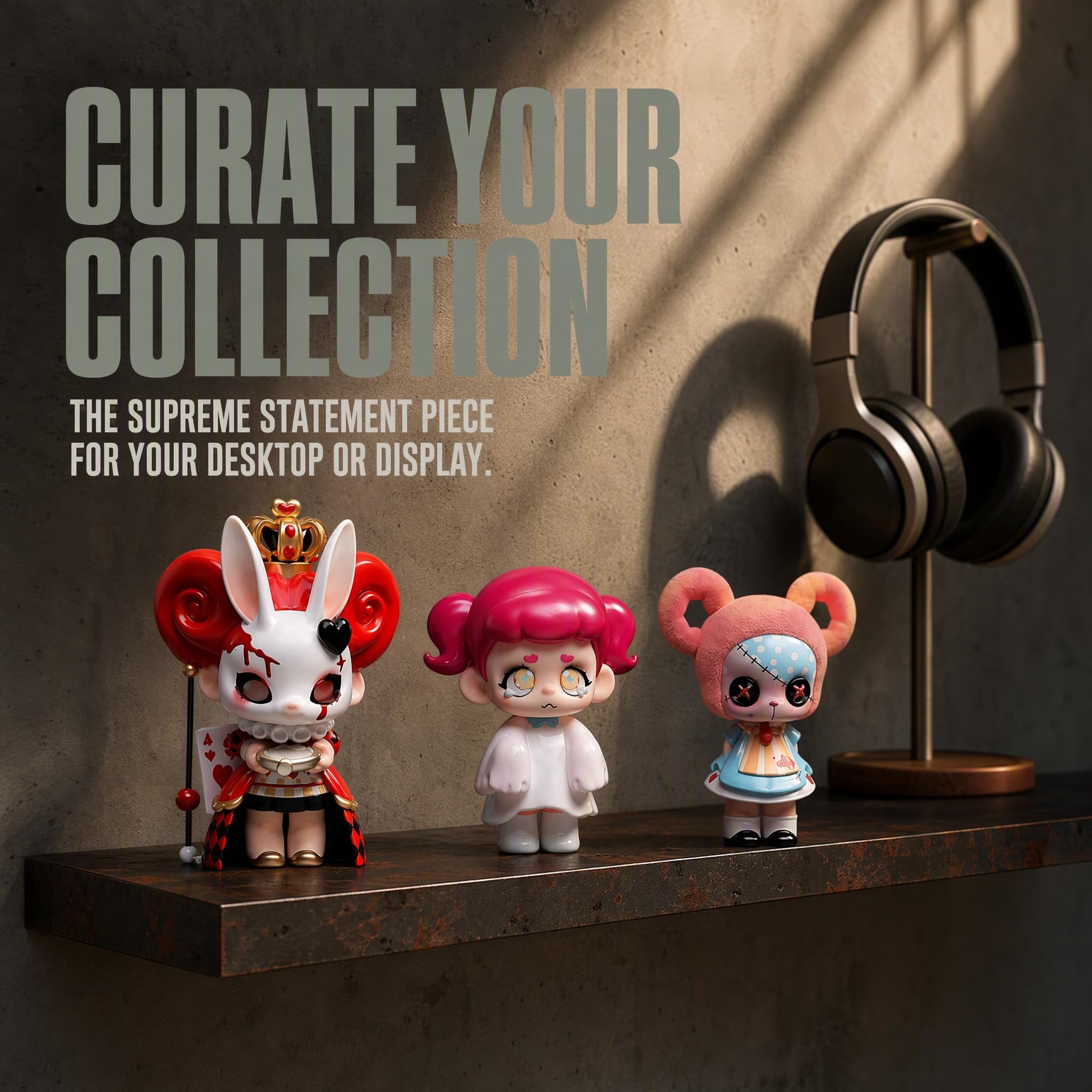 ROSACEAE Kasa I AM NOT A Baddie Series Figurines d'Halloween | Série Blindbox, figurine de collection