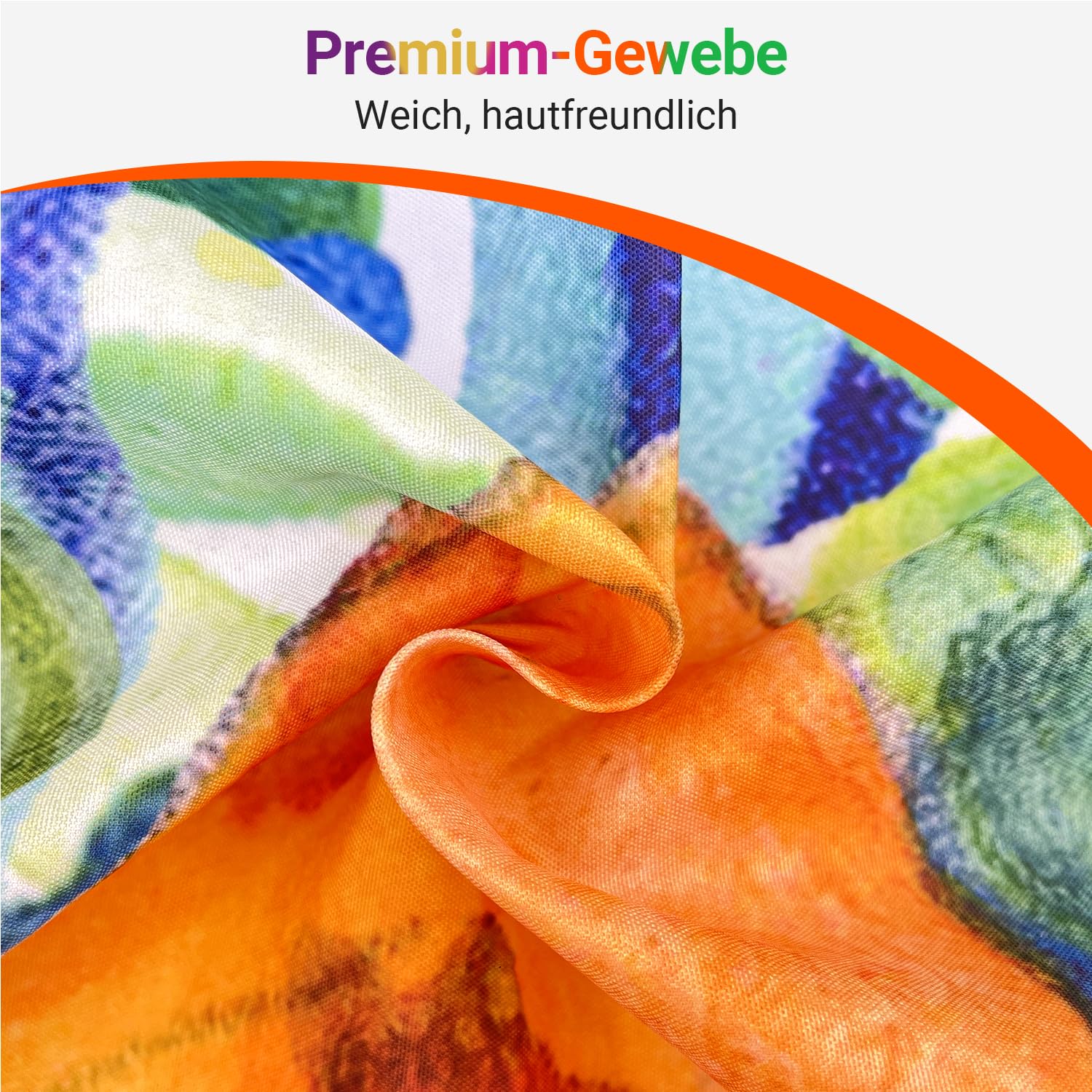 Lerores Shower Curtain, 180 x 200 cm, Painted Frog Motif, Weighted Hem, Anti-Mould, Water-Repellent - Image 4