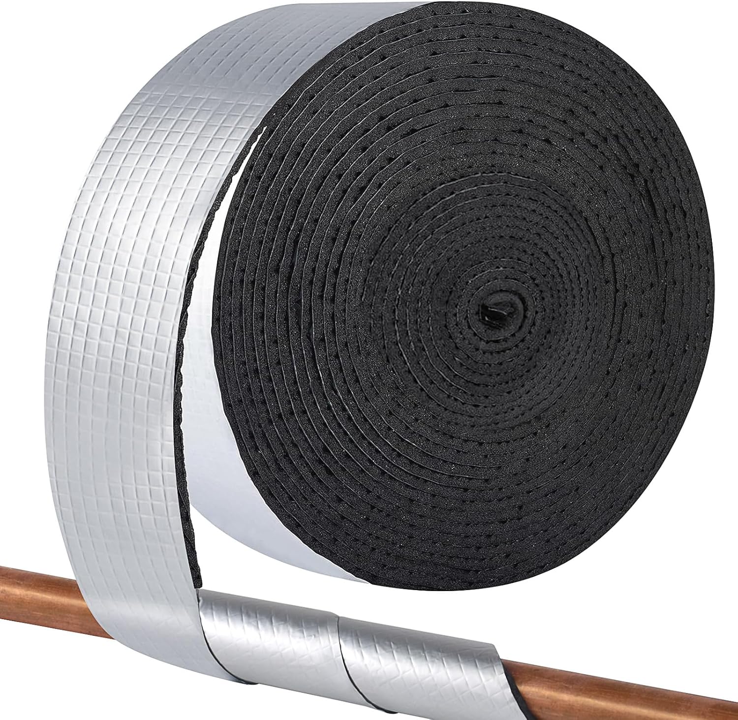 2in x 32.8ft Pipe Insulation Wrap Pipe Insulation Tape for Outdoor