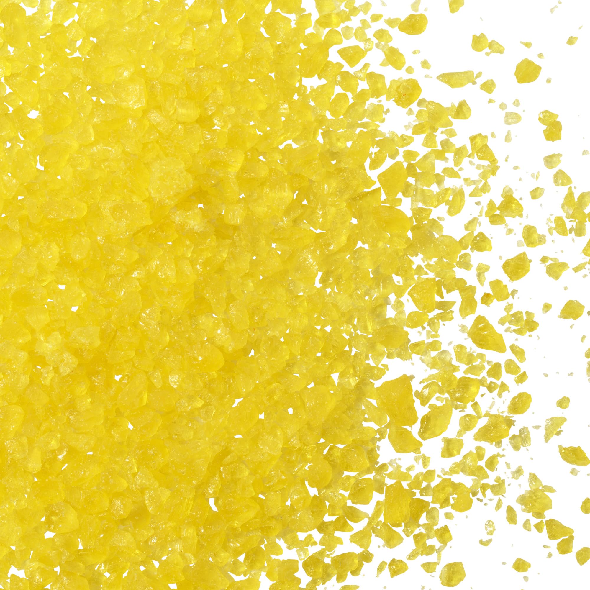 Sponsored Ad - DecoPac Lemon Crushed Candy Bits, Sugar Decorations For Cakes, Toppings, Cupcakes, and Drinks | Yellow | 16oz Pack