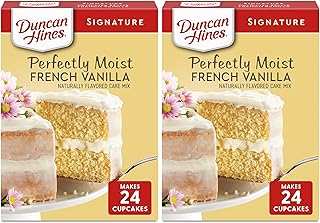 Duncan Hines Signature Perfectly Moist French Vanilla Cake Mix, 15.25 oz...
