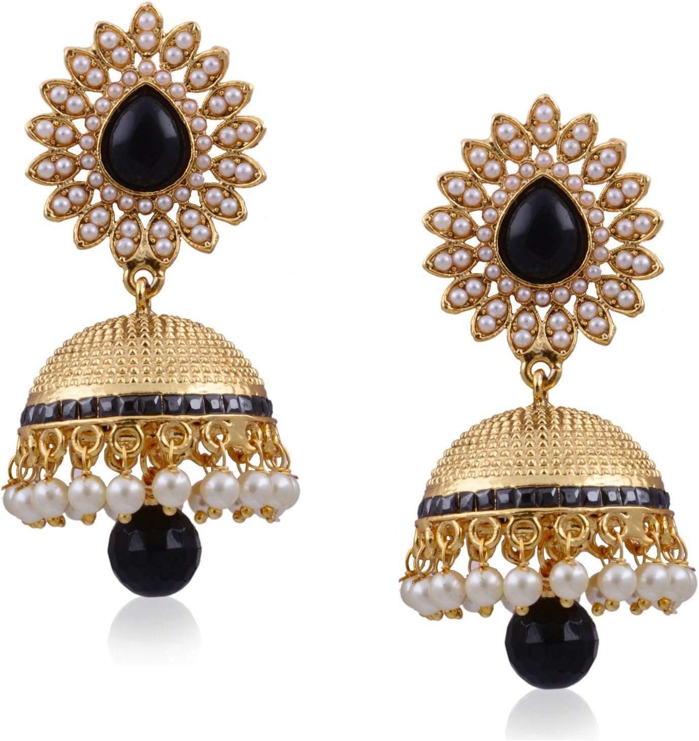 Beautiful Antique Pearls Jhumka From Krisha Jewels