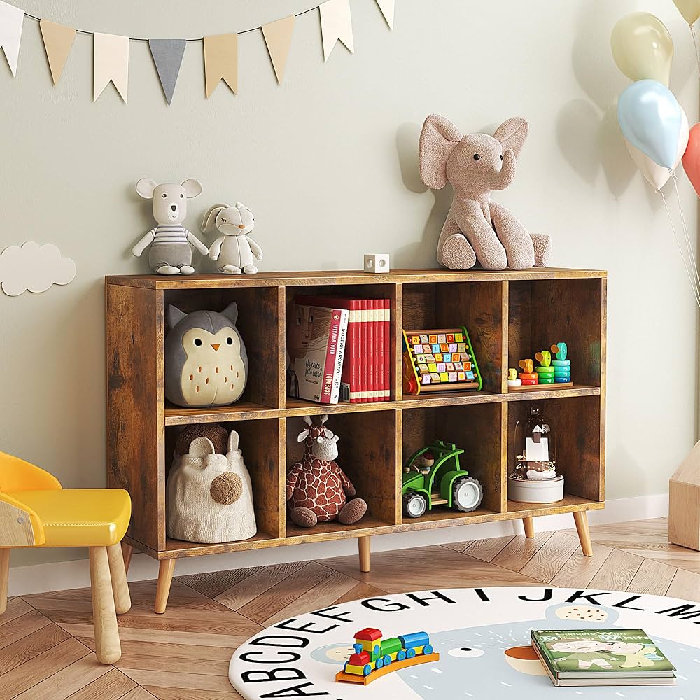 INTERIOR TREND VISION 8冊セット [2008-2016] Flrrtenv 8-Cube Bookshelf 2 Tier Retro Bookcase with Legs