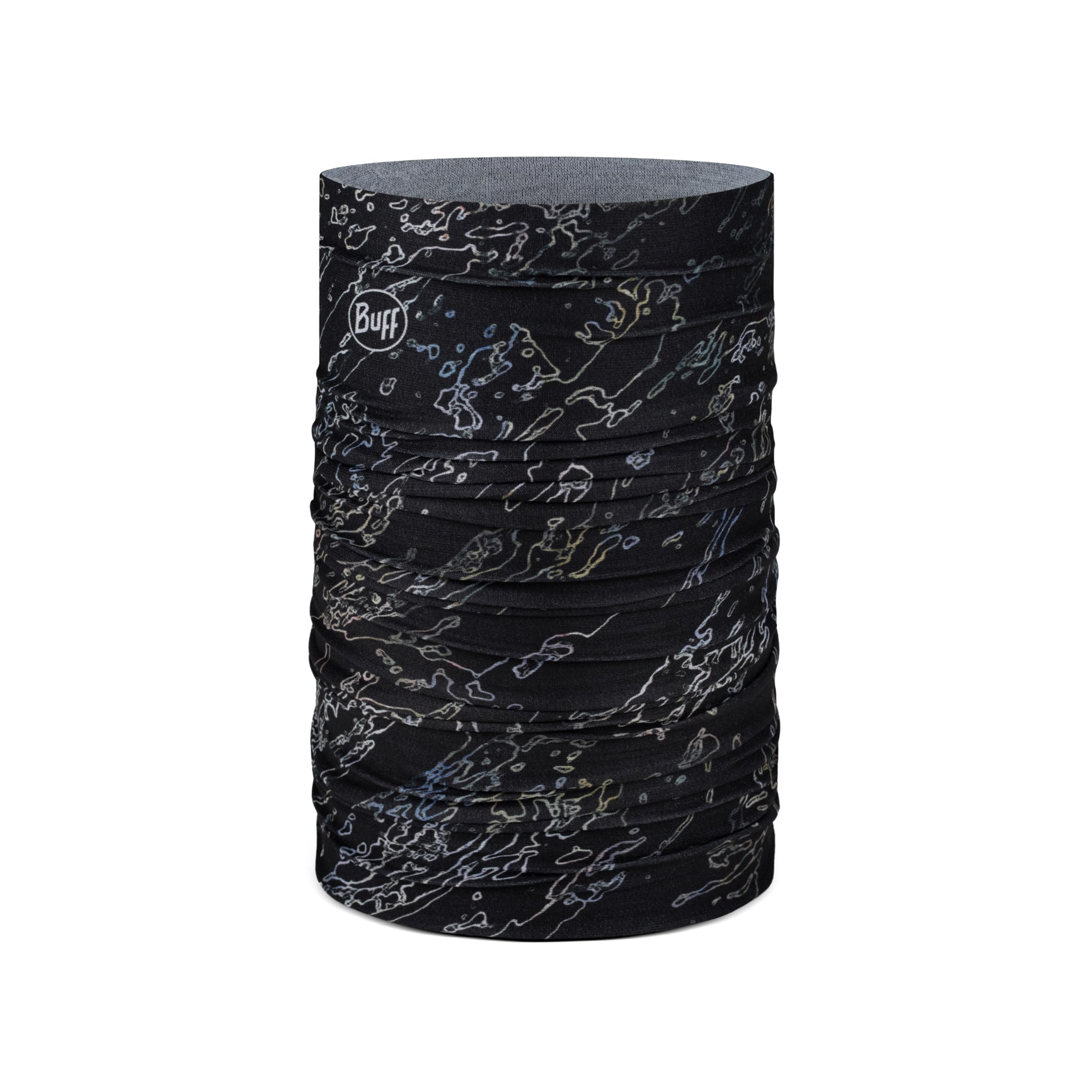 Buff- Neckwear CoolNet UV Flexible, UPF50 Protection, Lightweight, Stretch, Recycled Material, Sport, Summer, One size, Black