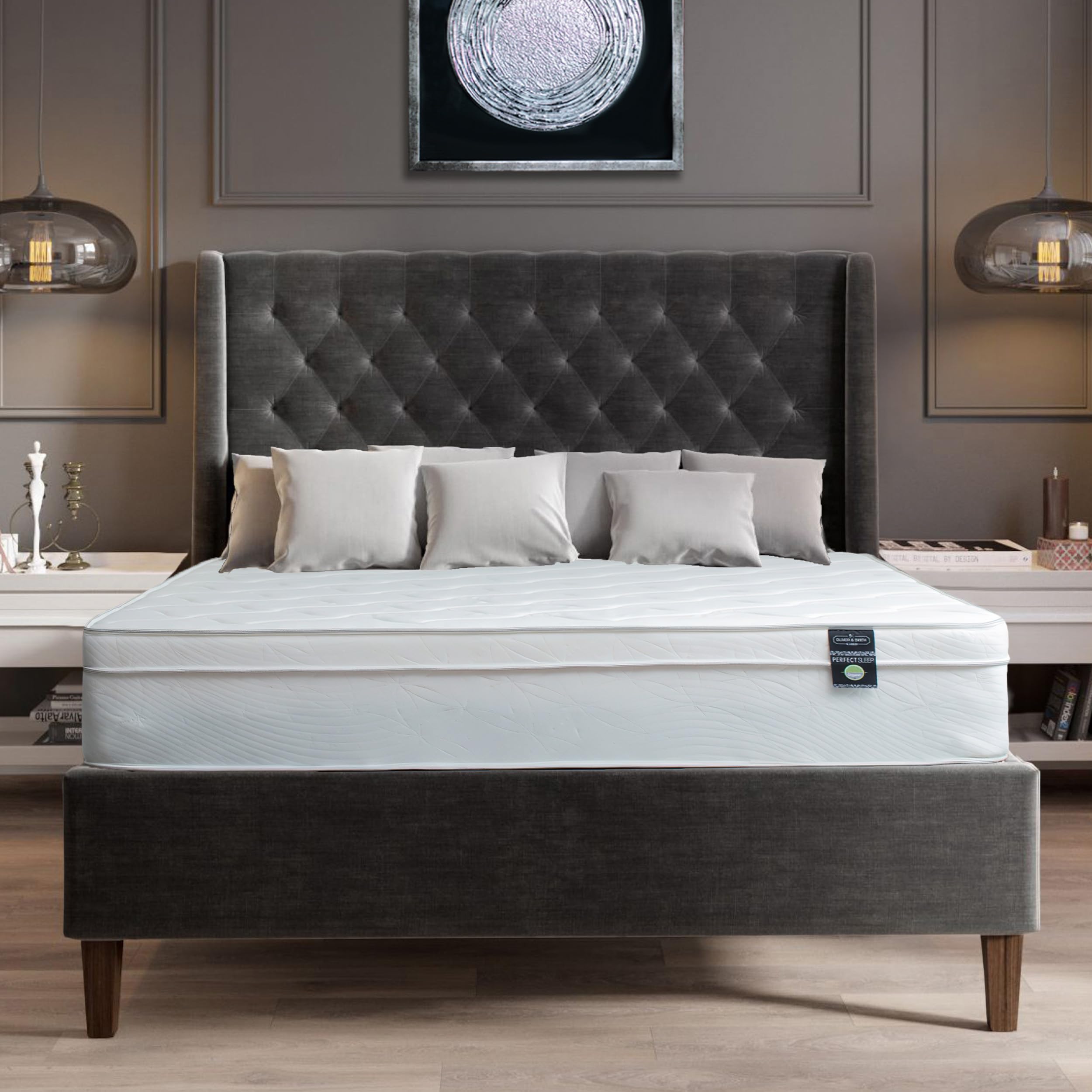 Amazon.com: Oliver & Smith Full Mattress 10 Inch – Medium