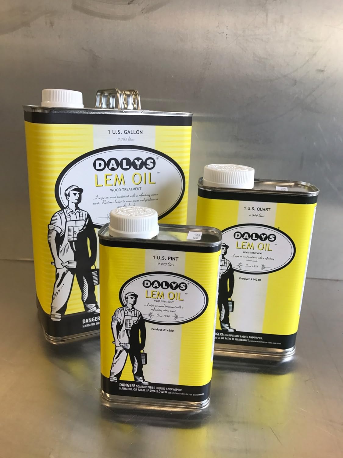 Daly's LemOil Wipe-On Wood Cleaner, 1 Gallon