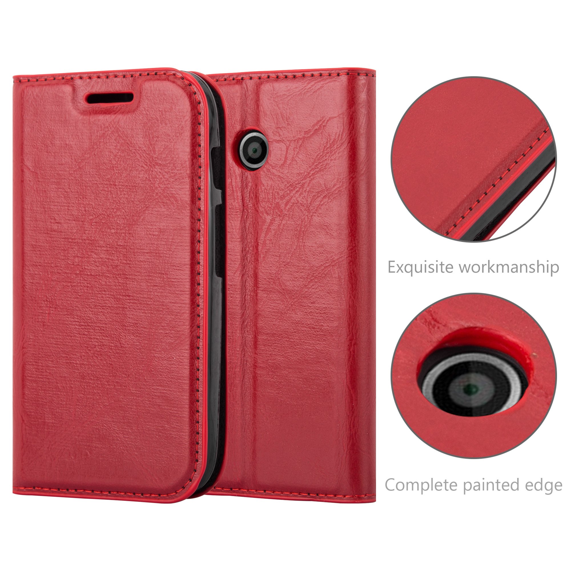 Case Collection per Cover Motorola Moto E13 - Custodia a Libro in Pelle