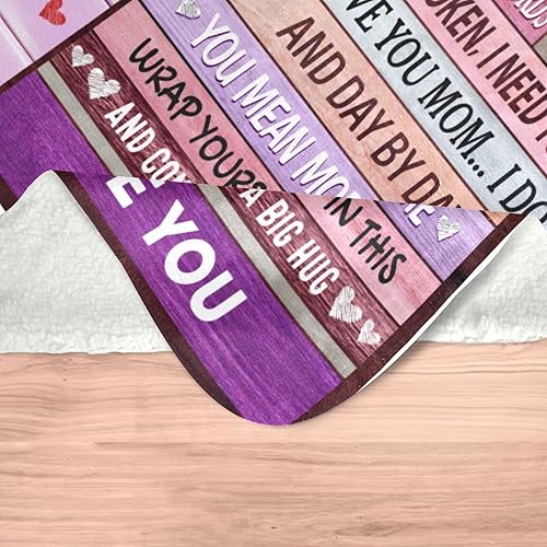 Miniatura 9 de Regalos de cumpleaños para el día de la madre para mamá, manta para mi mamá, regalos de hija e hijo, manta para mamá regalos para el día de la