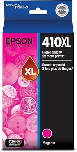 Miniatura 2 de Epson T410 Claria Premium - Cartucho magenta de alta capacidad (T410XL320-S) para impresoras Select Expression Premium y EPSON T410 Claria Premium y