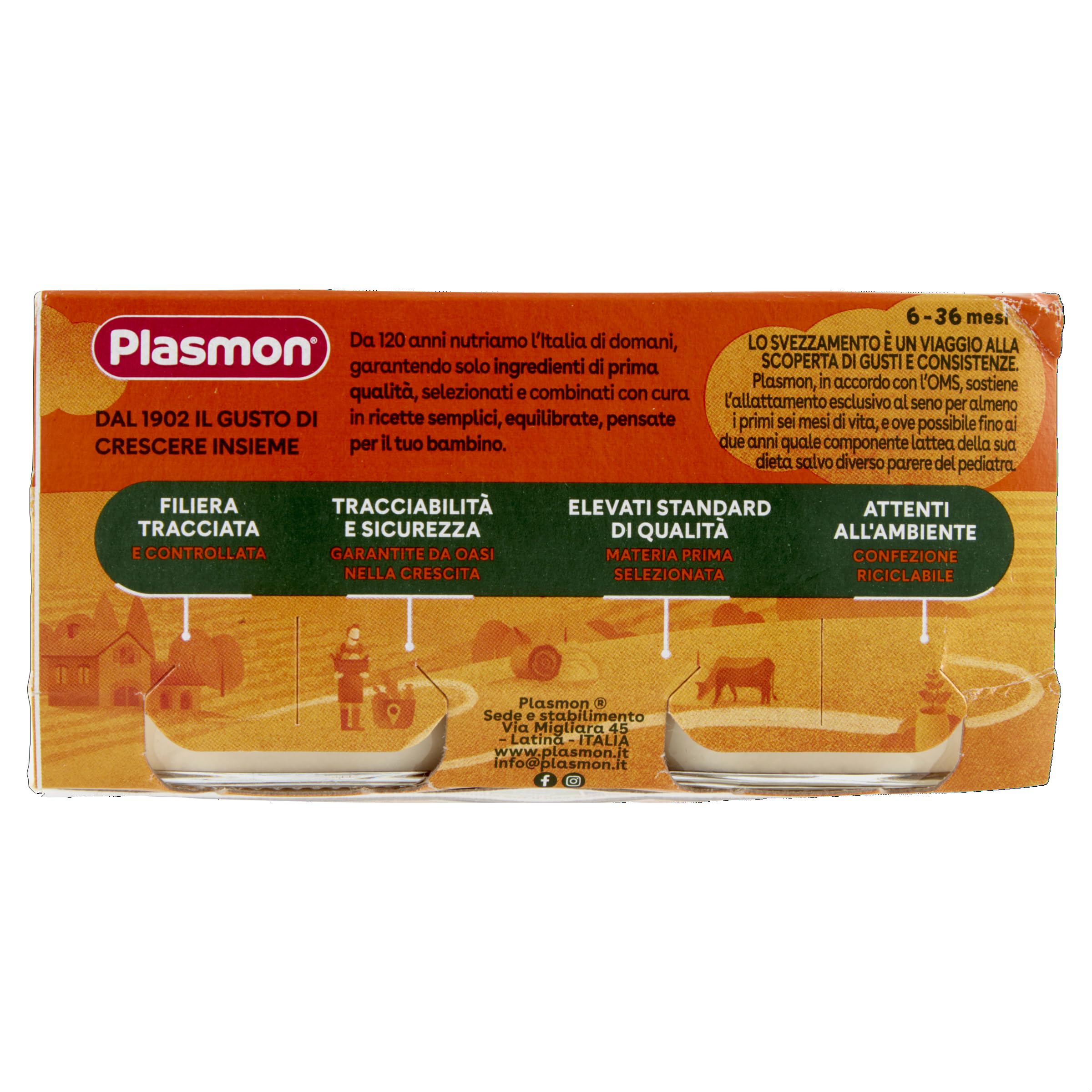 Plasmon Omogeneizzato Trota 2x80g (12 Confezioni)