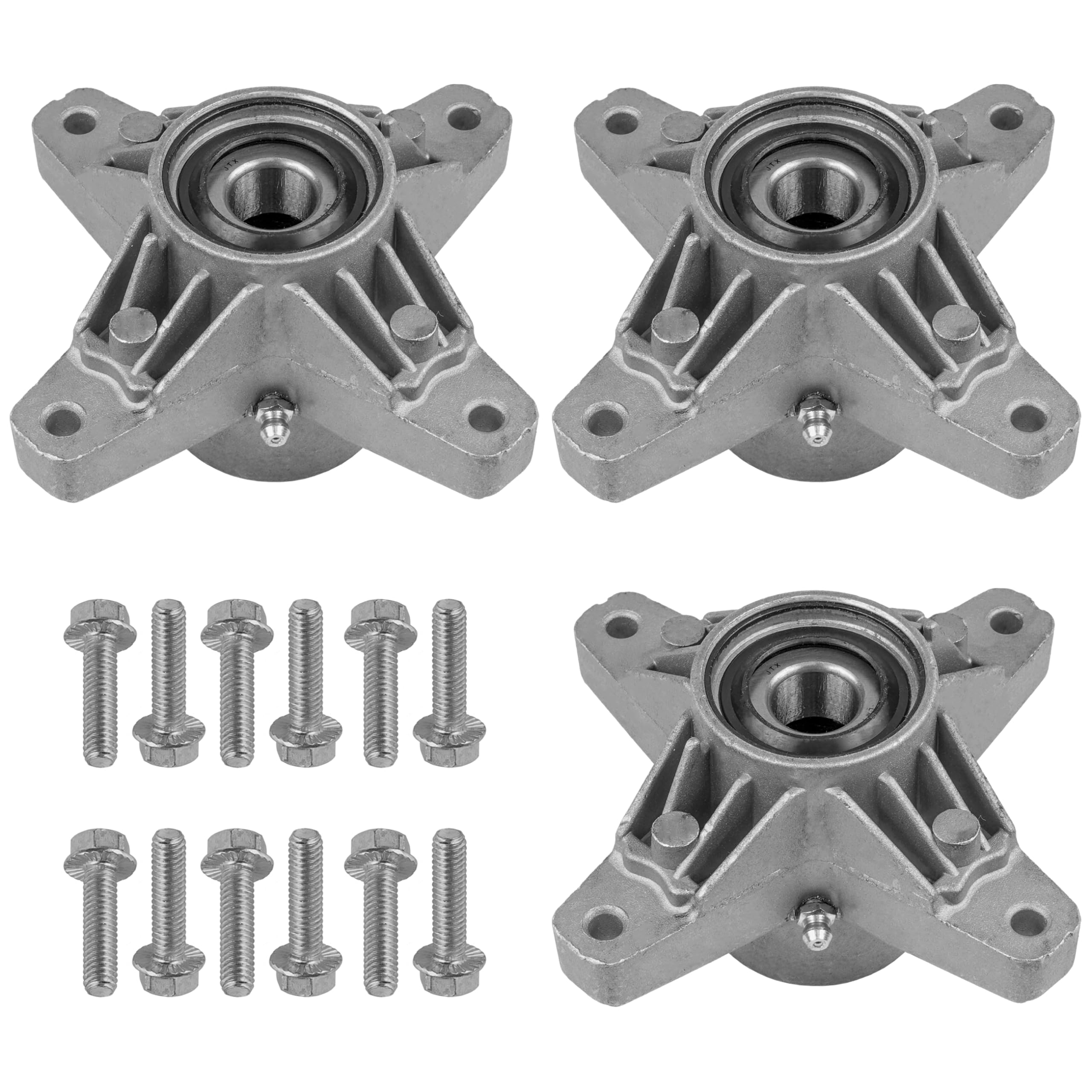 3x Spindel Ersatz Für MTD Rasenmäher – Passend Für 38, 42, 44 Zoll Decks Und Modelle 1515, 2130, 2155
