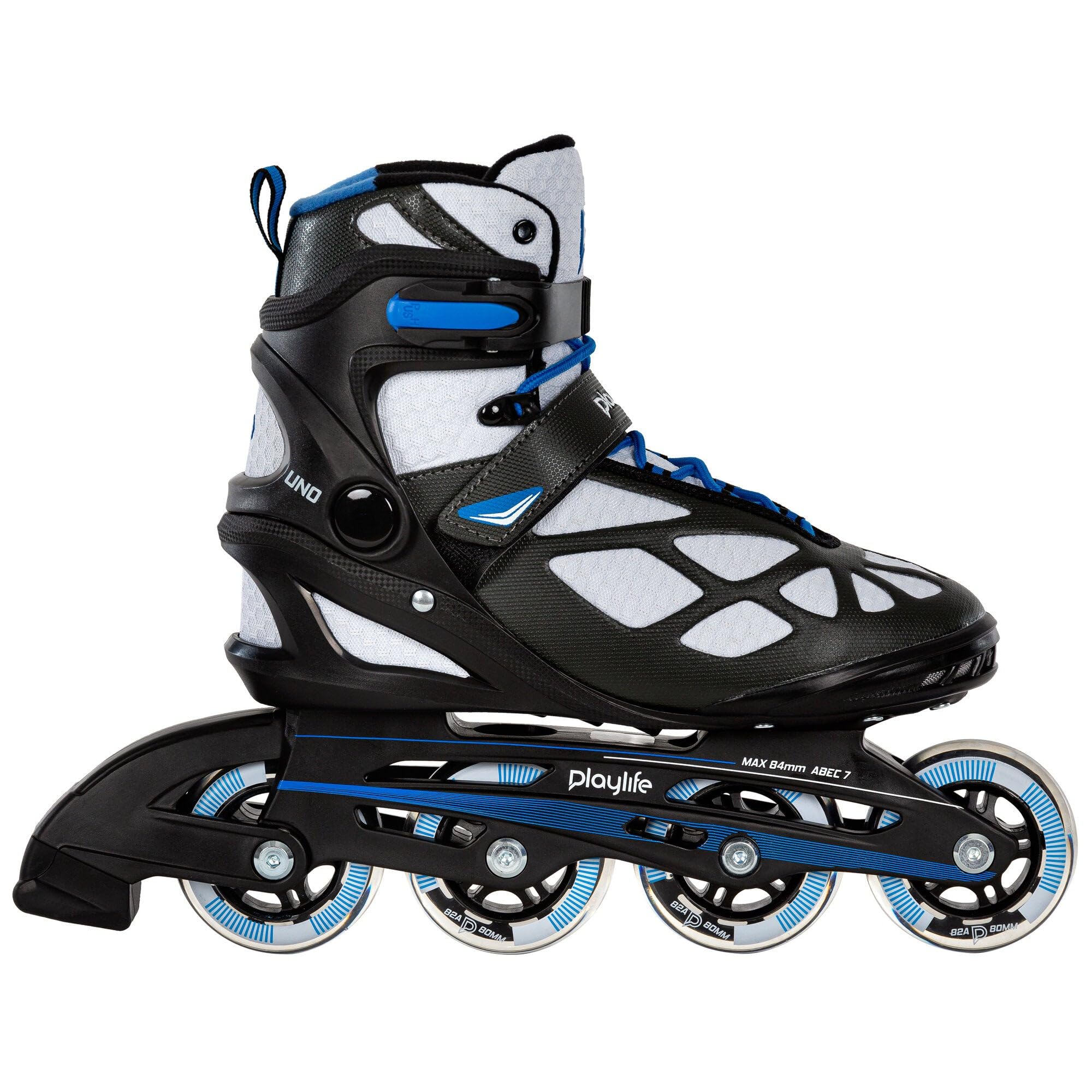 Playlife Inline Skates UNO Black 80 UNO Black 80