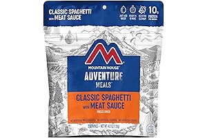 Mountain House Classic Spaghetti with Meat Sauce: A Culinary Haven for Outdoor Enthusiasts