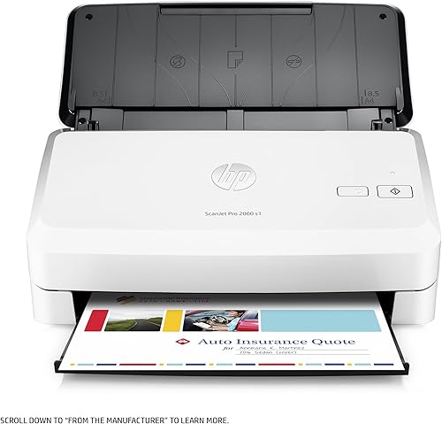 Miniatura 4 de HP ScanJet Pro 2000 escáner OCR